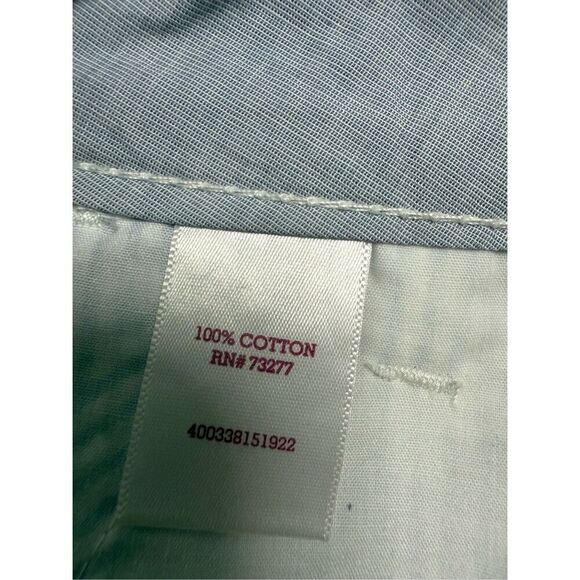 SO Women’s Navy White Stripe Cotton Shorts Size 3 - Picture 6 of 8